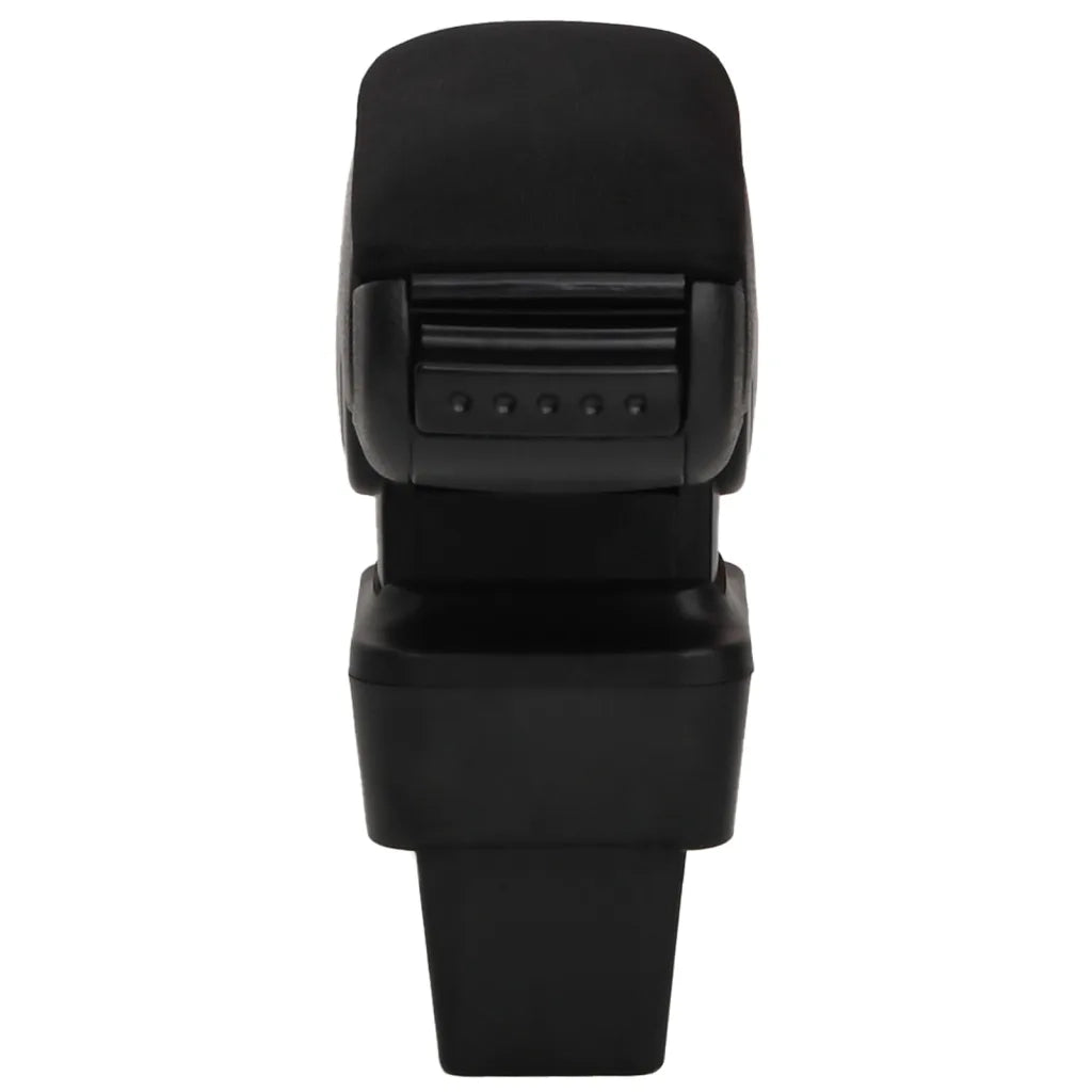 Bracciolo per Auto Nero 13x34x(33-46) cm in ABS 154678