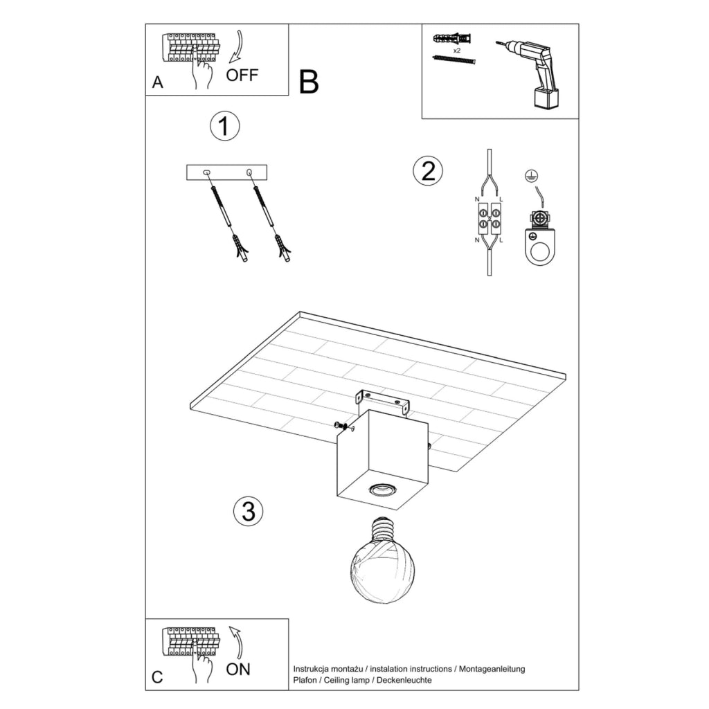 Faretto soffitto Pure Lume DORMA legno chiaro E27 1 luce