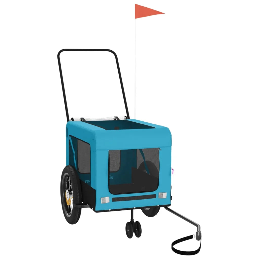 Rimorchio/carrello per animali domestici blu 02_0044257