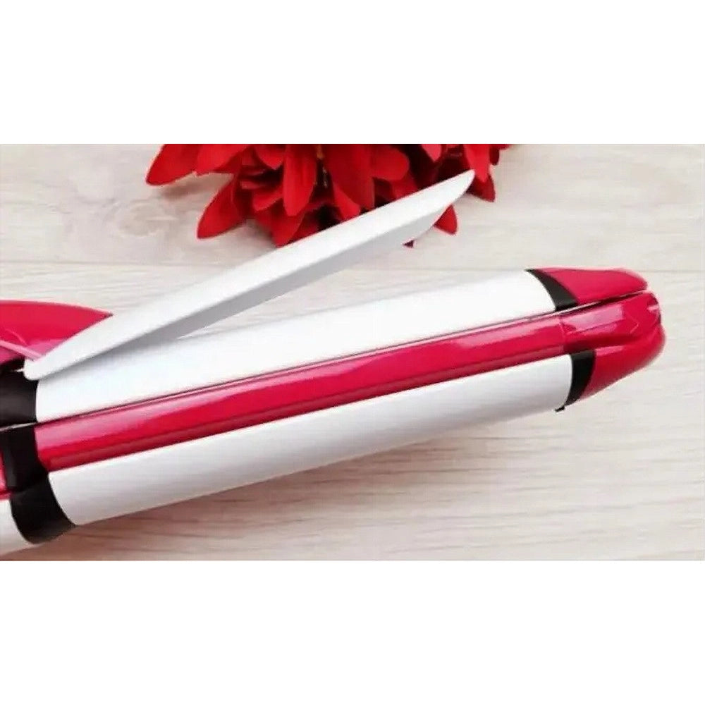 Trade Shop - Piastra Capelli Ferro Arricciacapelli Professionale Multistyler 3 In 1 Gm-1958 -