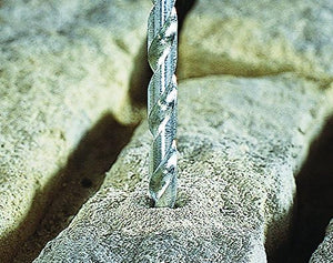 Set 6 Punte Trapano per Pietra con Placchette in Metallo Duro Wolfcraft