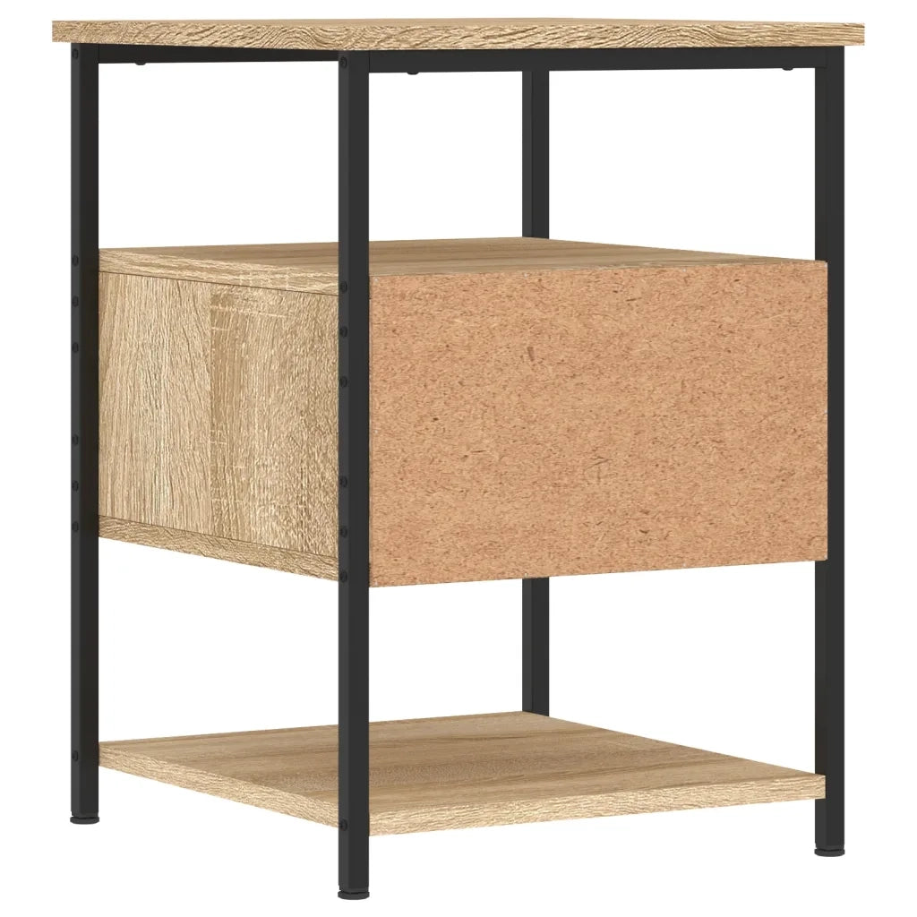 Comodini 2 pz Rovere Sonoma 40x42x56 cm in Legno Multistrato 826026