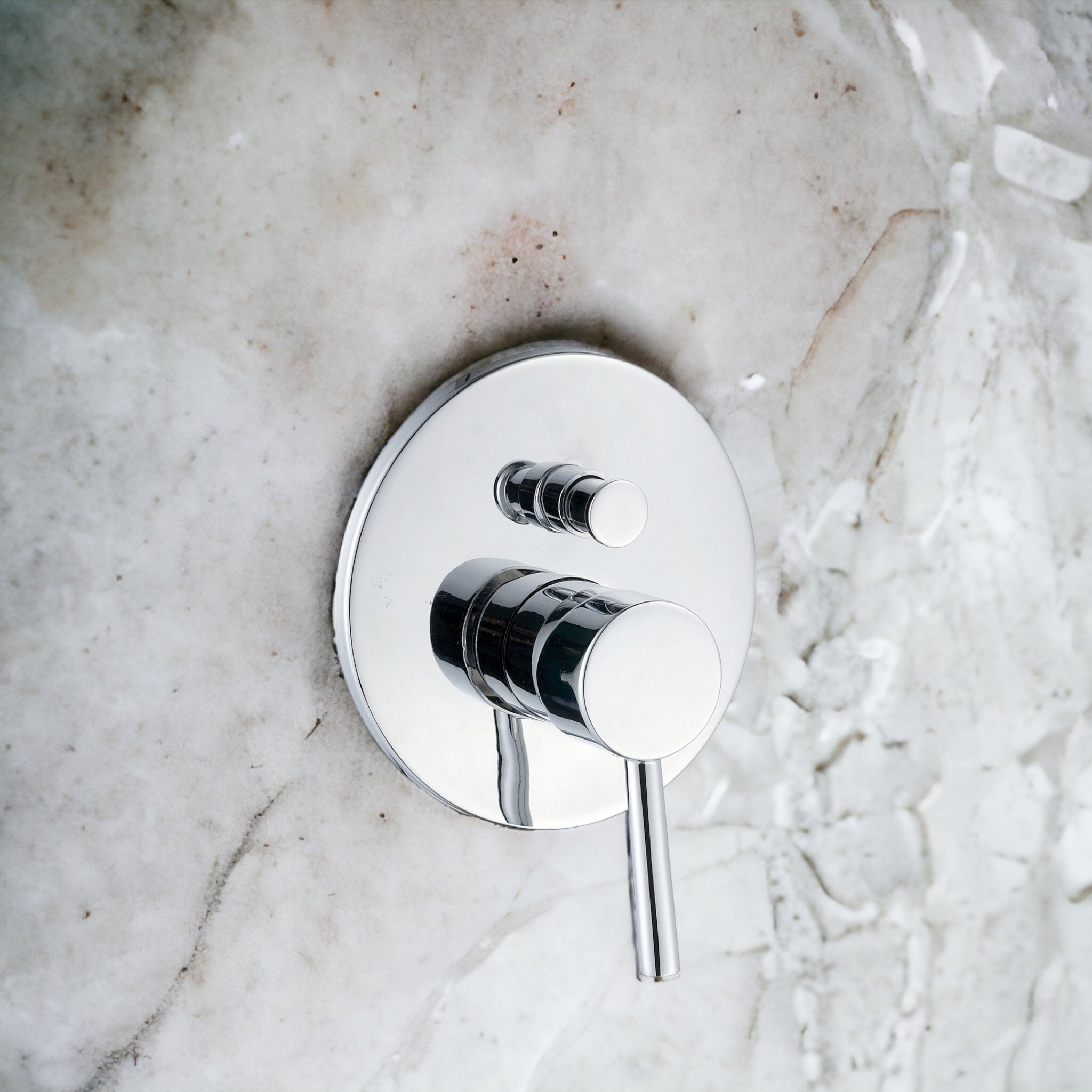 Miscelatore doccia incasso doppia uscita con deviatore