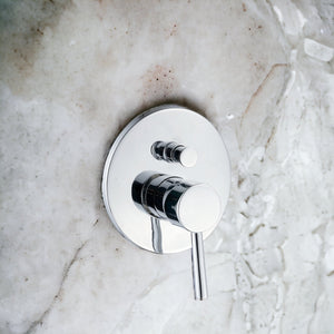 Miscelatore doccia incasso doppia uscita con deviatore