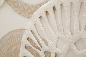 Dipinto su Tela Icer 80x2,8x100 cm in Legno e Tessuto