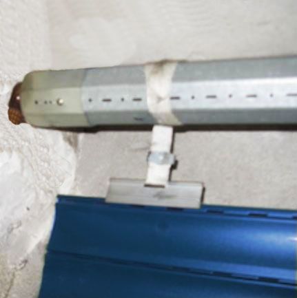 Calotta regolabile in ferro per rullo da 60 mm