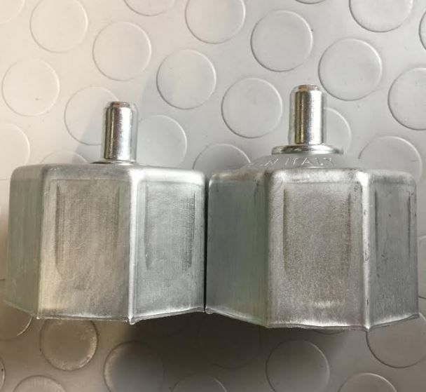 Calotta standard in ferro per rullo da 60 mm