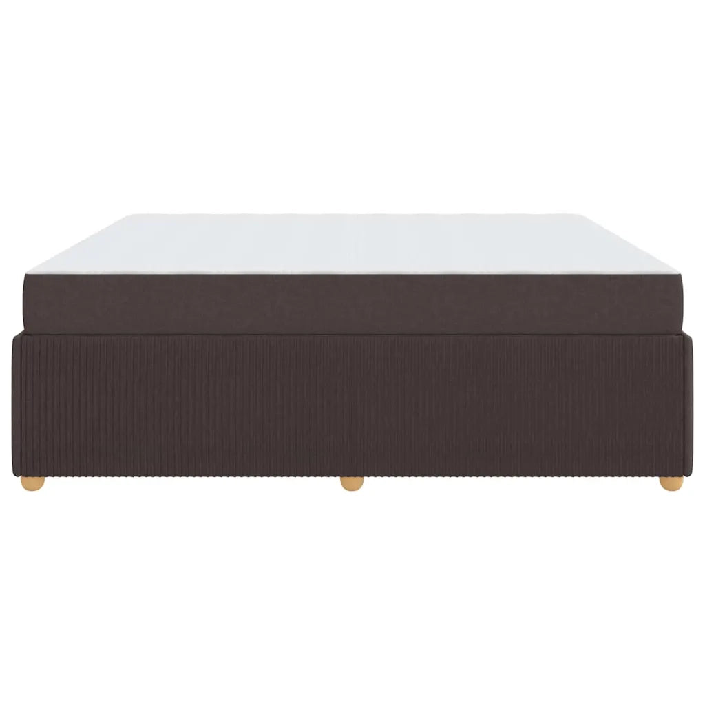 Struttura del letto Marrone Scuro 180 x 200 cm Tessuto 3398421