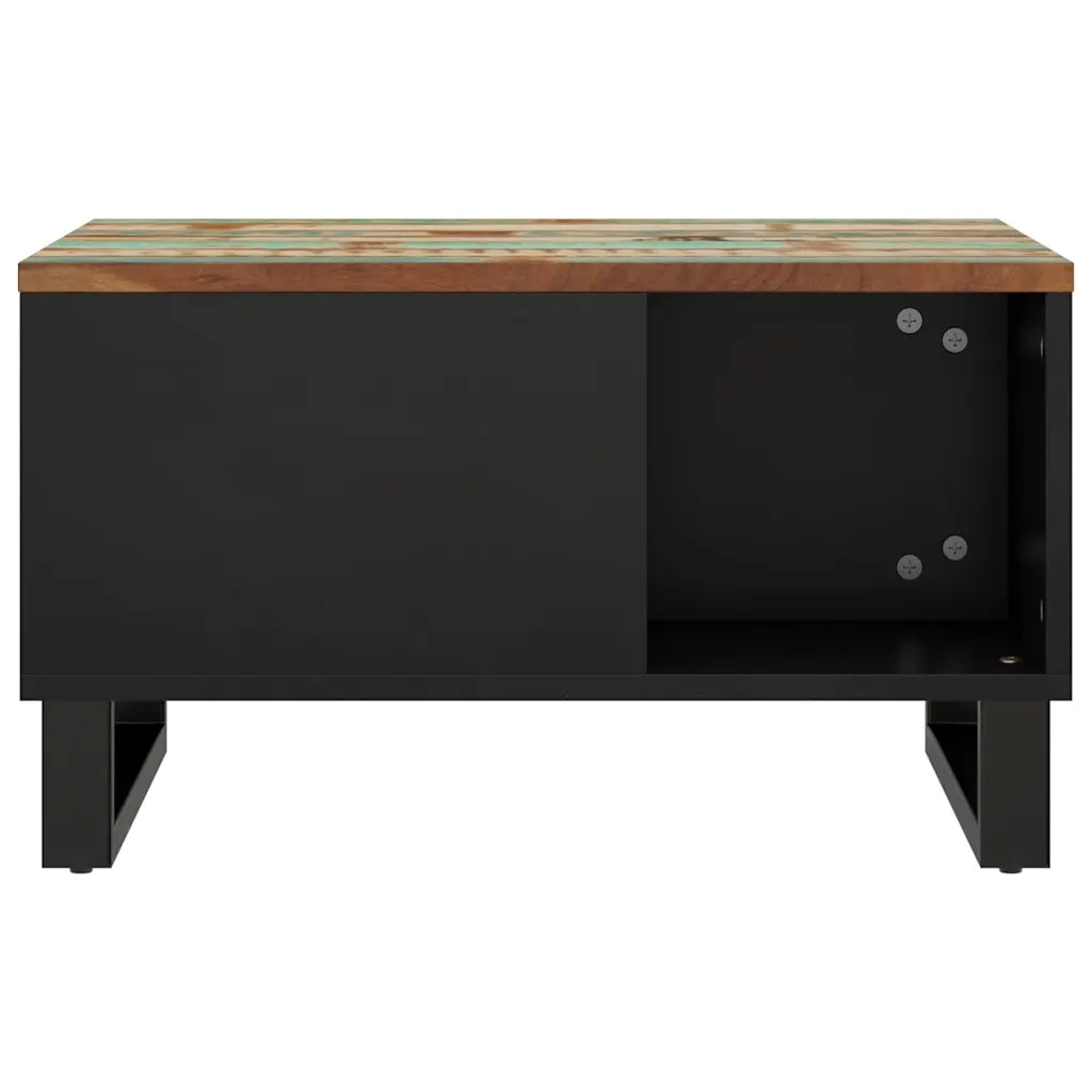 Tavolino da salotto | Tavolino da caff¨¨ | Tavolino da Soggiorno 60x50x35 cm in Legno Massello di Recupero