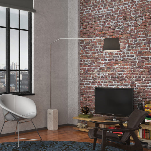 Piantana Contemporanea Slope Marmo Bianco Diffusore Tessuto Nero 1 Luce E27