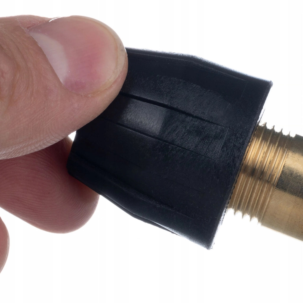 Lancia a Ugello Piatto di Ricambio compatibile con Idropulitrici Lavor e Alcuni Kärcher – Ottone e Acciaio Inox, 160 Bar
