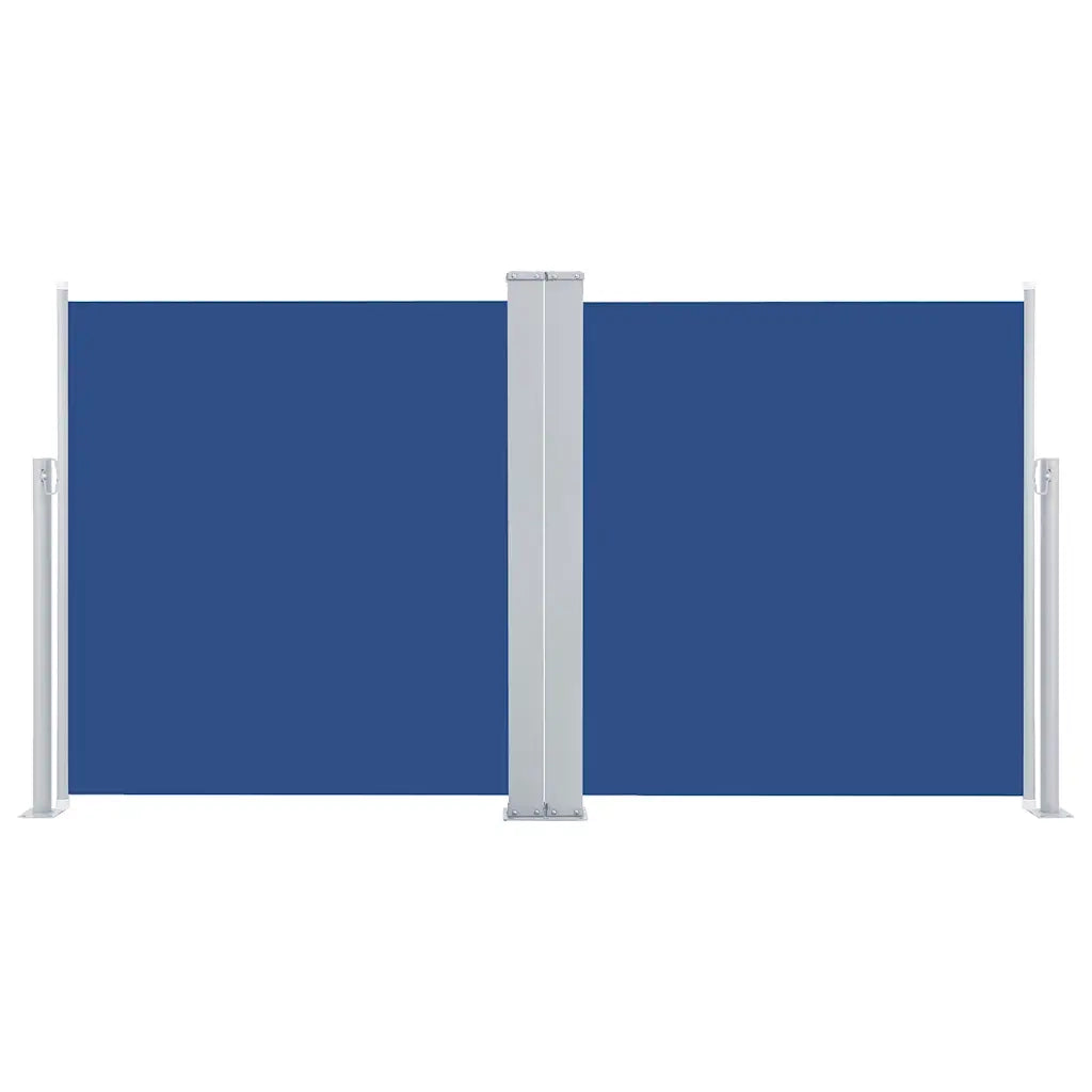 Tenda da Sole Laterale Retrattile Blu 100x600 cm