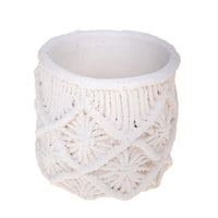 Set 2 Contenitori Decorativo Ø 18 H 16 cm