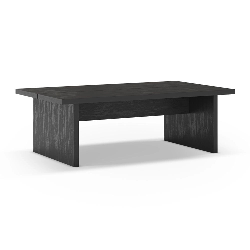 Tavolino da salotto rettangolare Loana nero 120x70x40H – Il protagonista del tuo living
