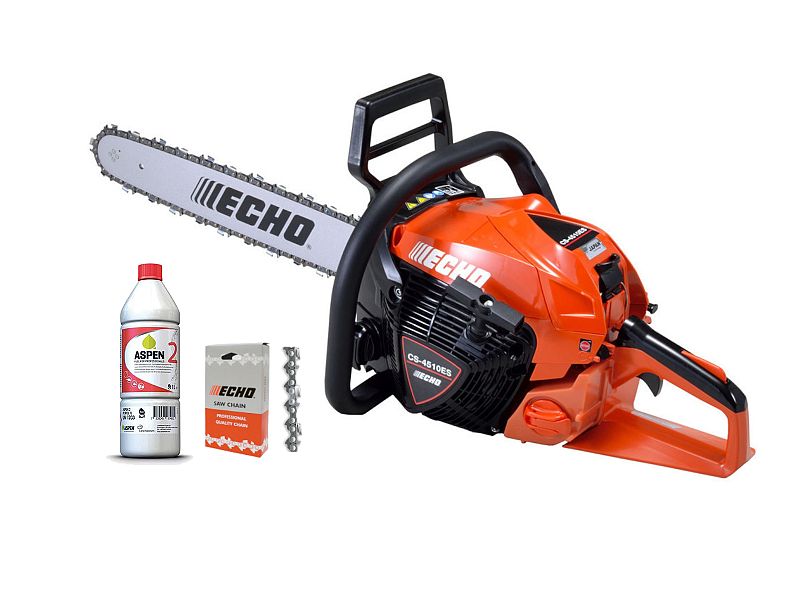 Motosega Echo CS-4510ES a scoppio 45cc 3.13Hp barra 39cm catena 0.325 peso 5kg