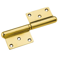 cerniera grossezza art.50 ottone lucido mm.120 dx cod:ferx.11897