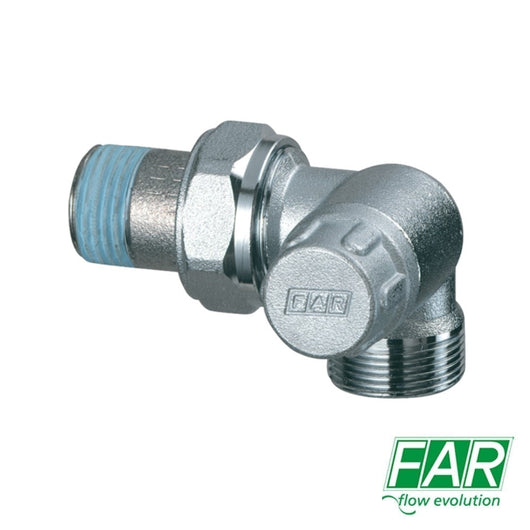 Detentore ad Angolo SX 3/8'' FAR 1116 per Radiatore