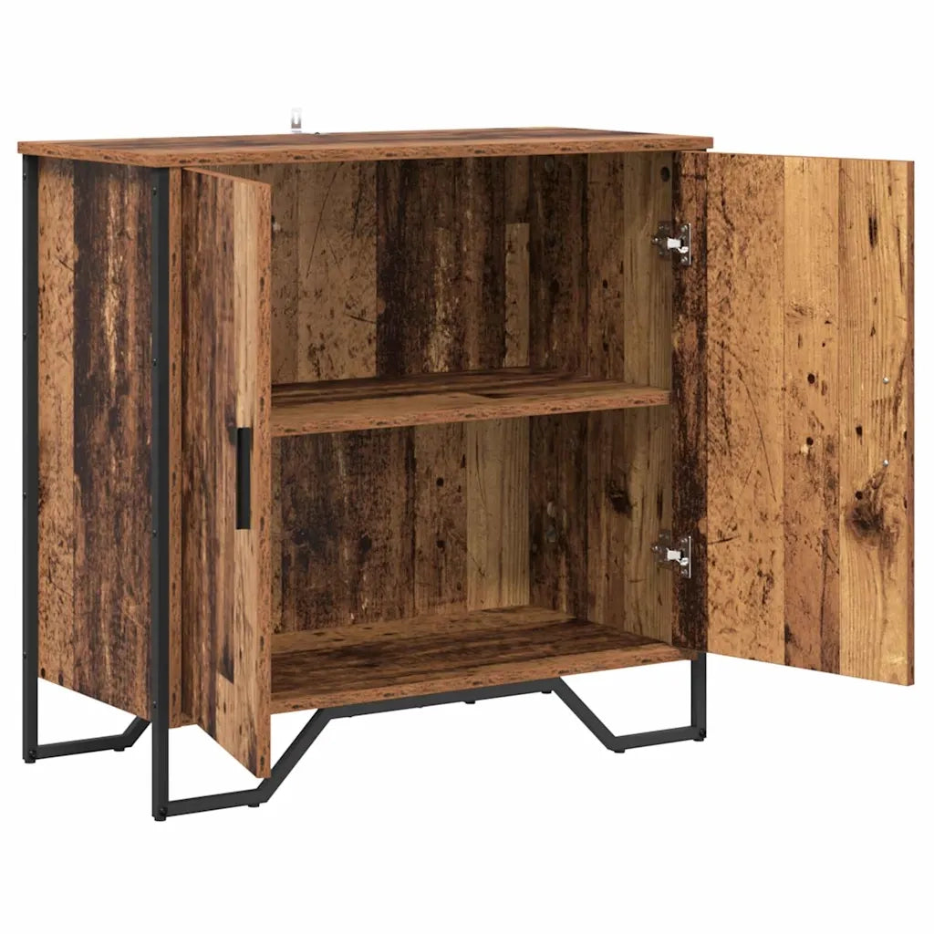 Credenza | Madia | Buffet da pranzo | Armadio da pranzo Legno vecchio 78 x 35 x 74.5 cm