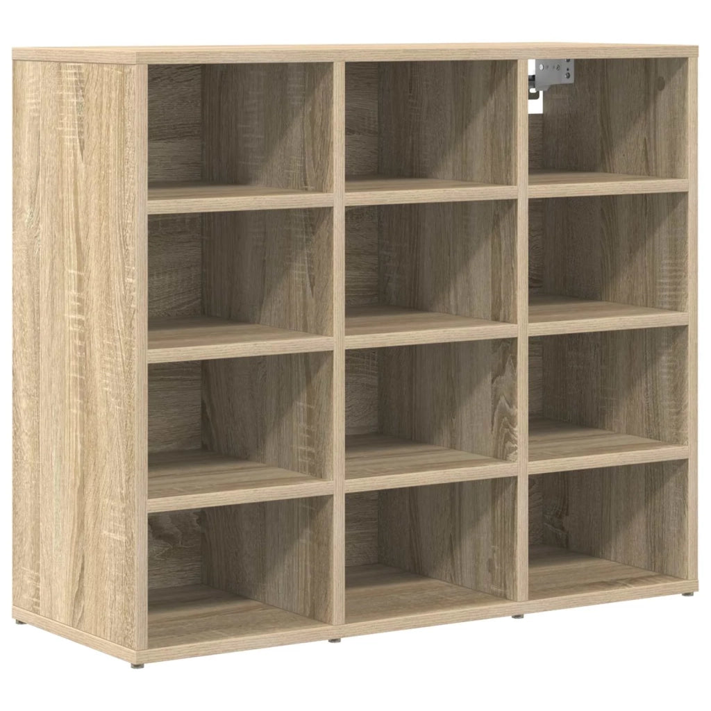 Mobile per scarpe Rovere Sonoma 77,5 x 30 x 67 cm 808714