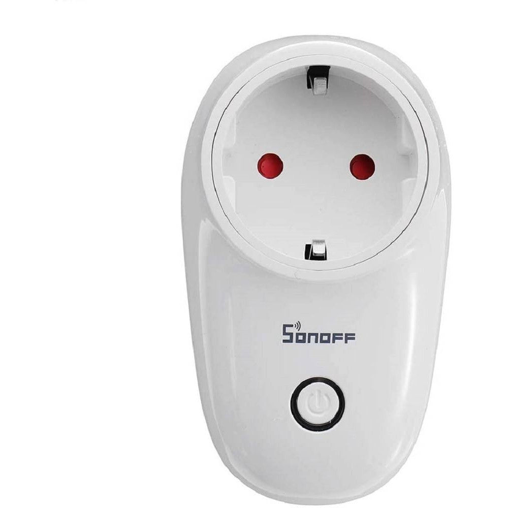 Trade Shop - Presa Intelligente Wi-fi Google Home Smart Home Domotica Casa Sonoff S26 -