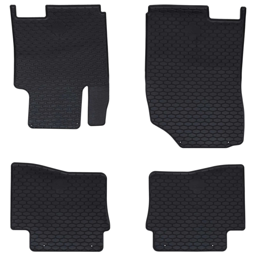 Tappetino per Auto 4 pz Nero adatto per HYUNDAI i20 2014-2019 CFW1009536
