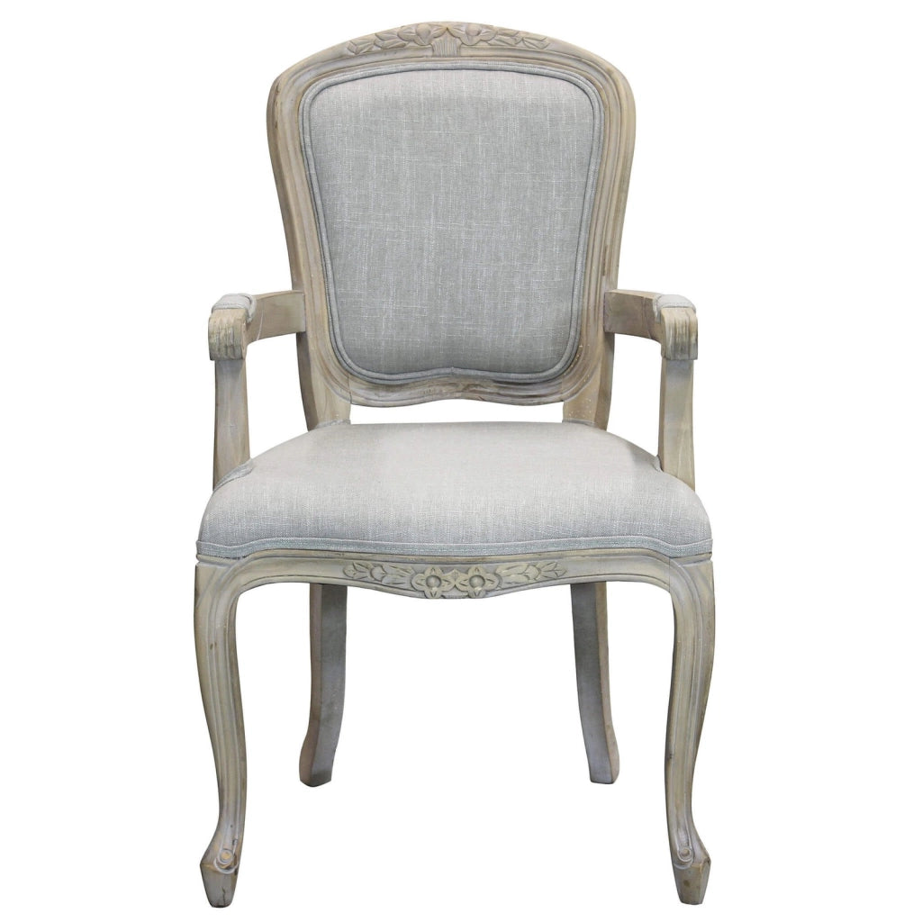 Poltrona vintage seduta imbottita in Legno cm 57x57x95 - ROYCE