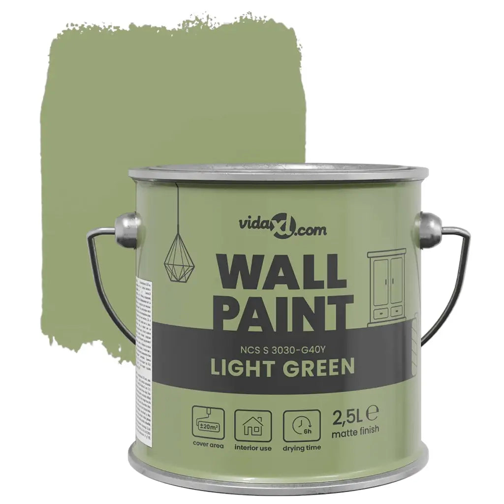 Pittura murale Verde 2,5 L Stampa da parete CFW6670913