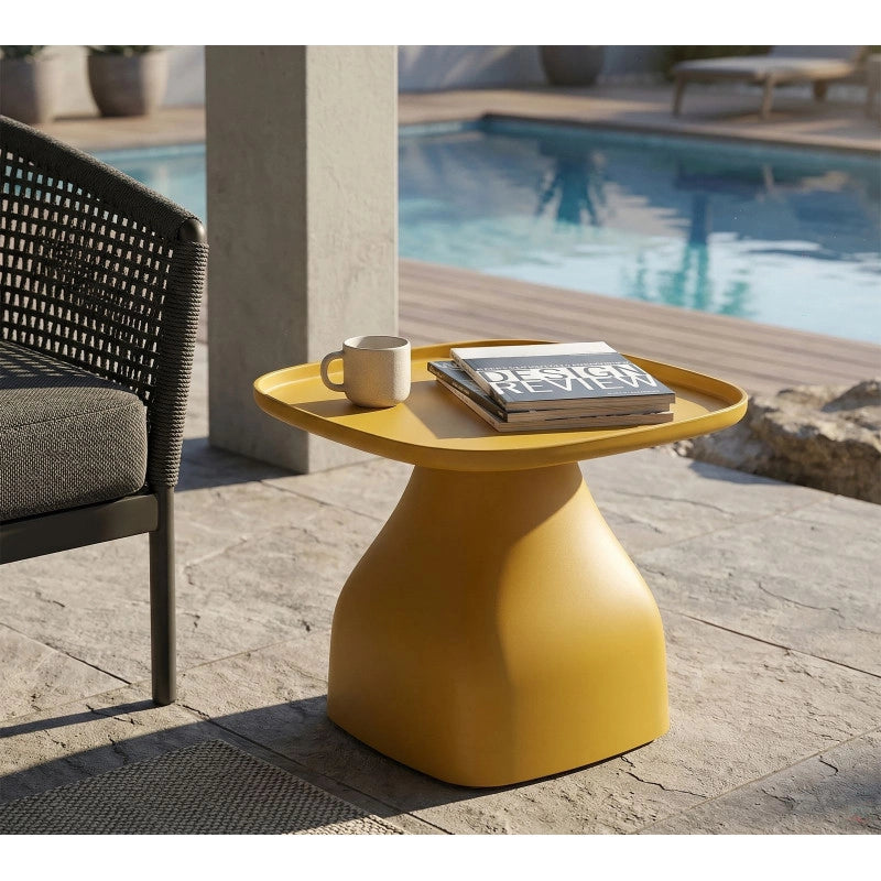 Tavolinetto Gea Giallo cm 48x48x38