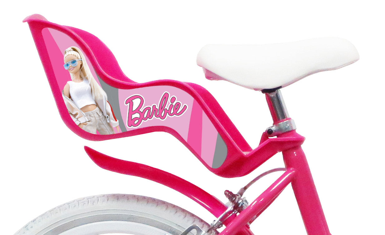 Bicicletta per Bambina 16" 2 Freni  Barbie Rosa