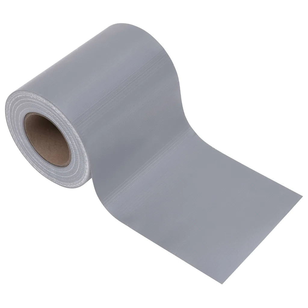 Recinzione Frangivento da Giardino PVC 35x0,19m Grigio Chiaro 147871