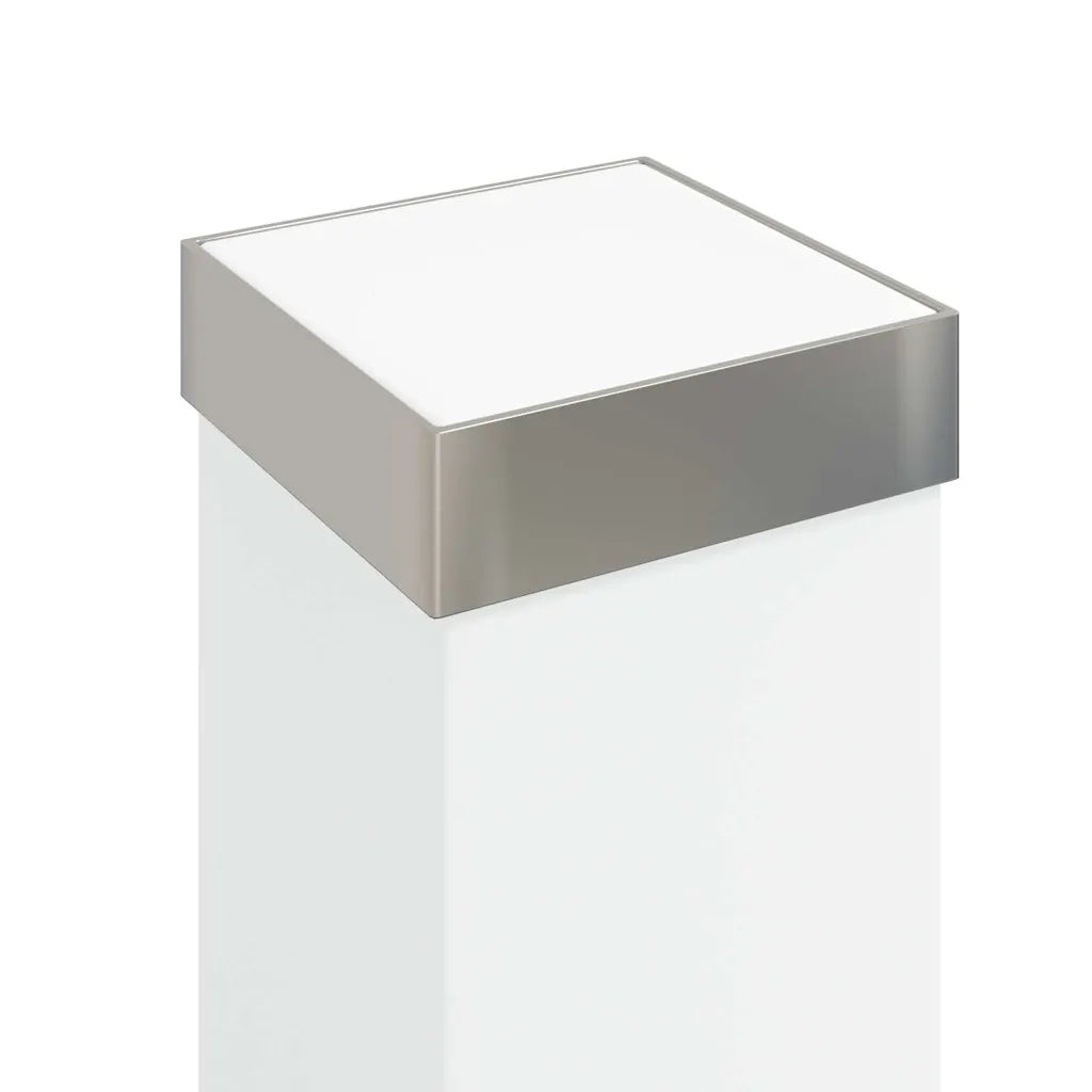 Lampioni a dissuasore con sensore e presa 3 pz 80 cm Acciaio Inox IP44 4006068