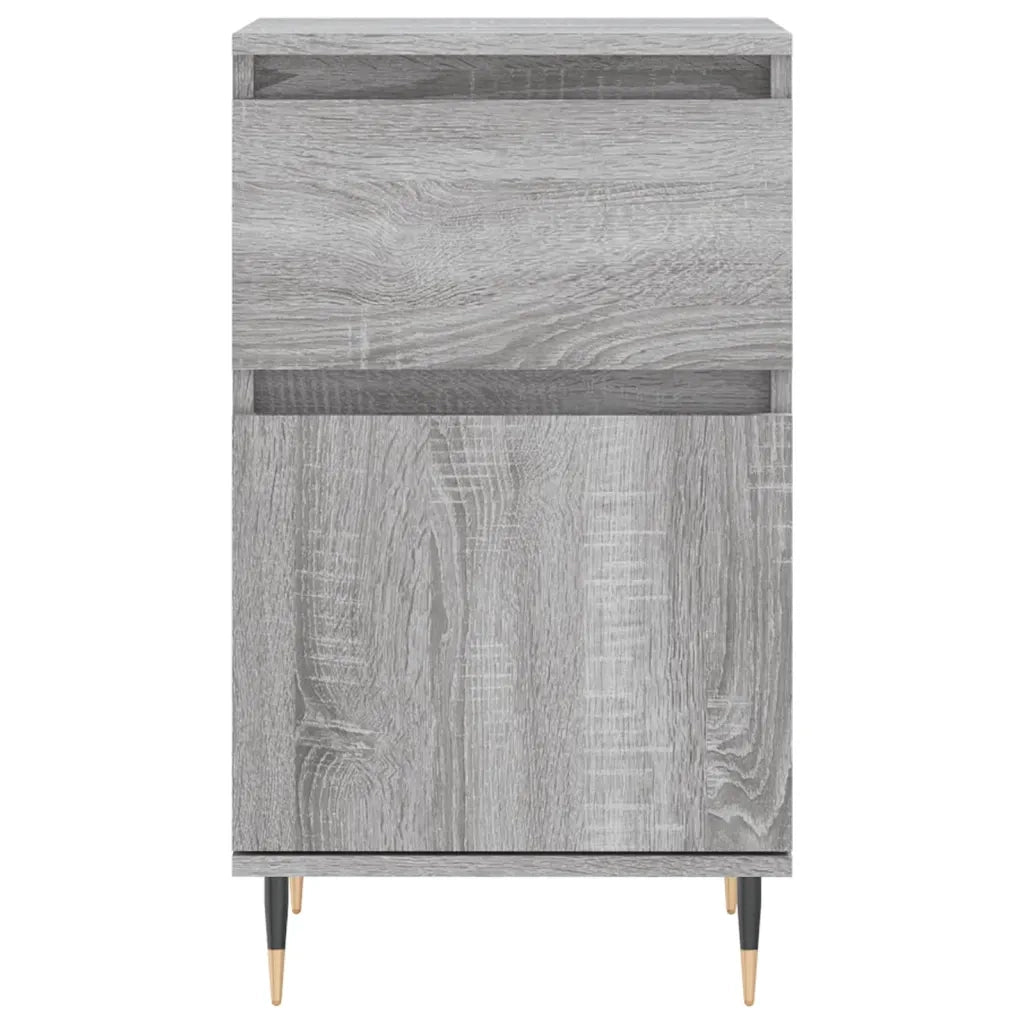 Credenze 2 pz Grigio Sonoma 40x35x70 cm in Legno Multistrato 831145