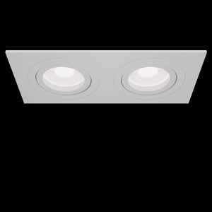 Faretto da incasso Downlight in Alluminio Atom Bianco