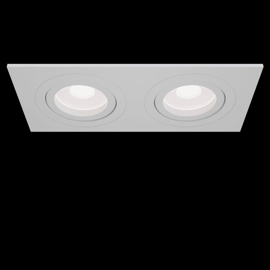 Faretto da incasso Downlight in Alluminio Atom Bianco