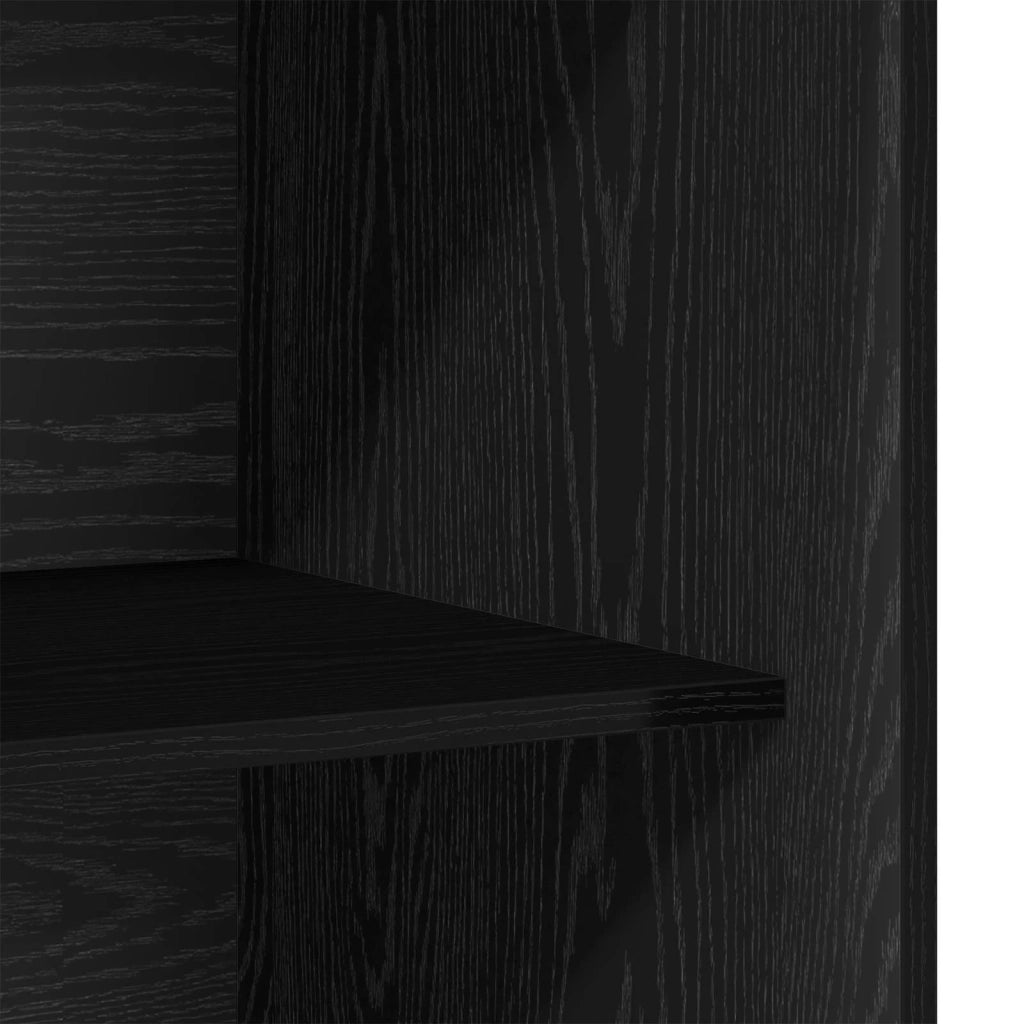 Guardaroba Rovere Nero 80 x 50 x 200 cm Legno multistrato 3378503