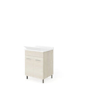 LAVATOIO LEGNO 60X50 ROVERE GHIACCIO- SAVINI DUE- 1,0 pz