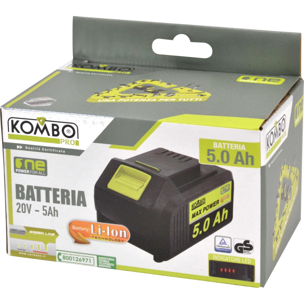 Decespugliatore a Batteria Brushless KOMBO PRO 20V