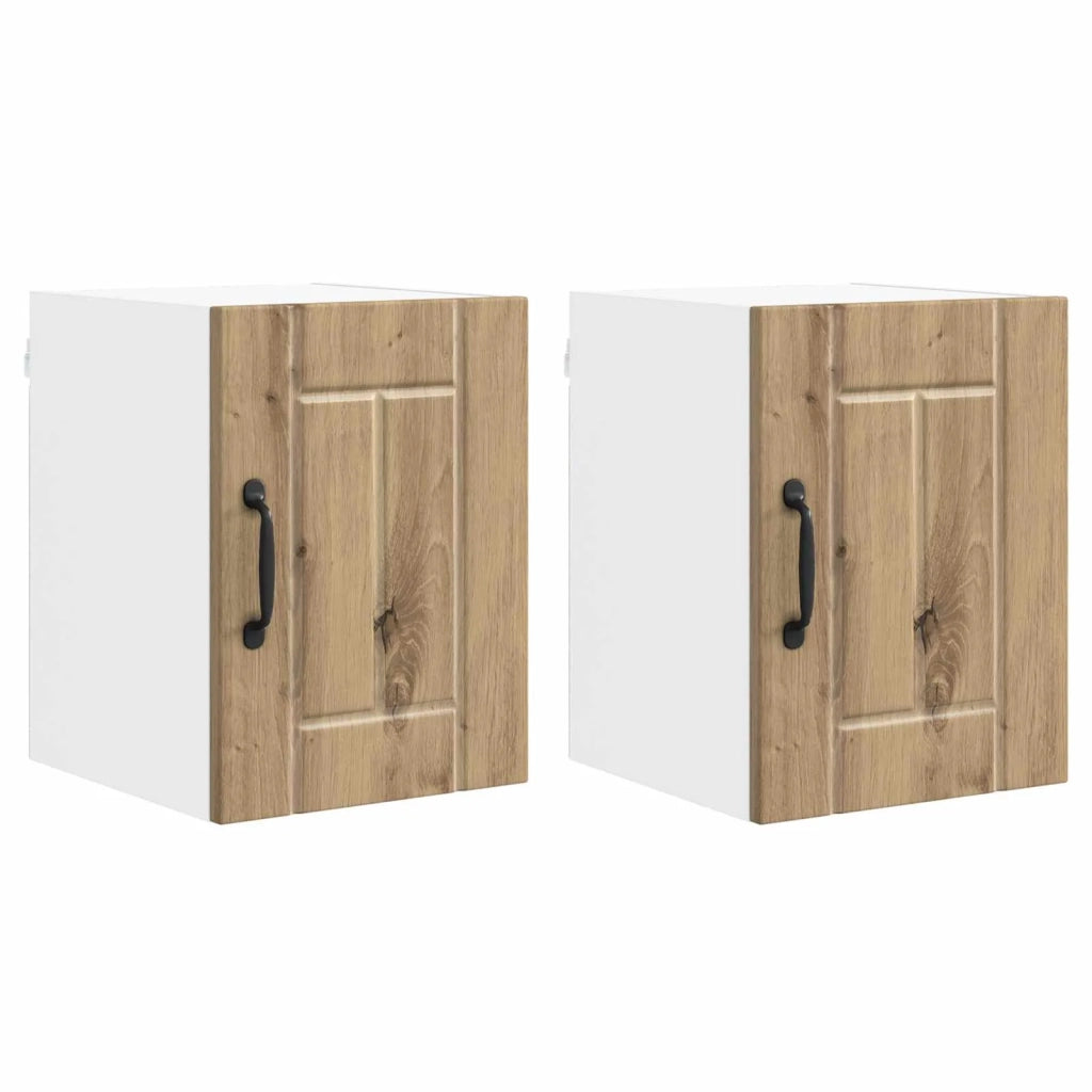 Pensile da cucina | Armadietto a muro LUCCA 2 pz Rovere Artigianale