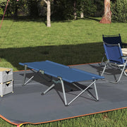 Letto da campeggio pieghevole Blu 194 x 62,5 x 42,5 cm 42003116
