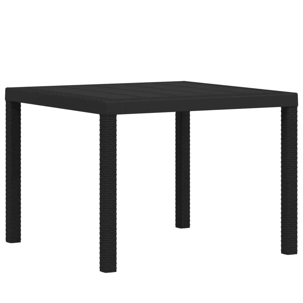 Set da Pranzo per Giardino 5 pz Antracite PP 3430104