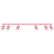 Plafoniera KARBON 6L rosa
