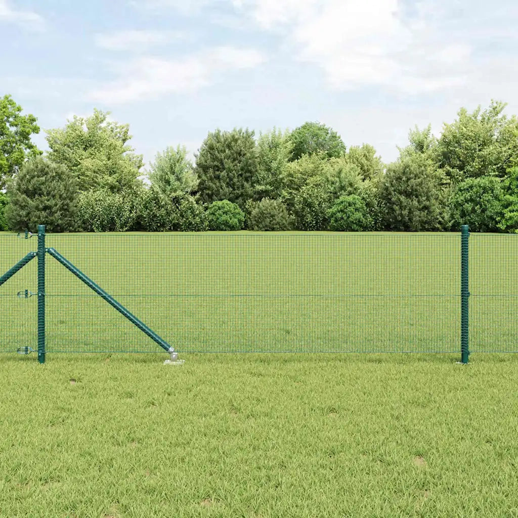 Palo della recinzione Verde 50 x 0,6 m (maglia 12 x 12 mm)