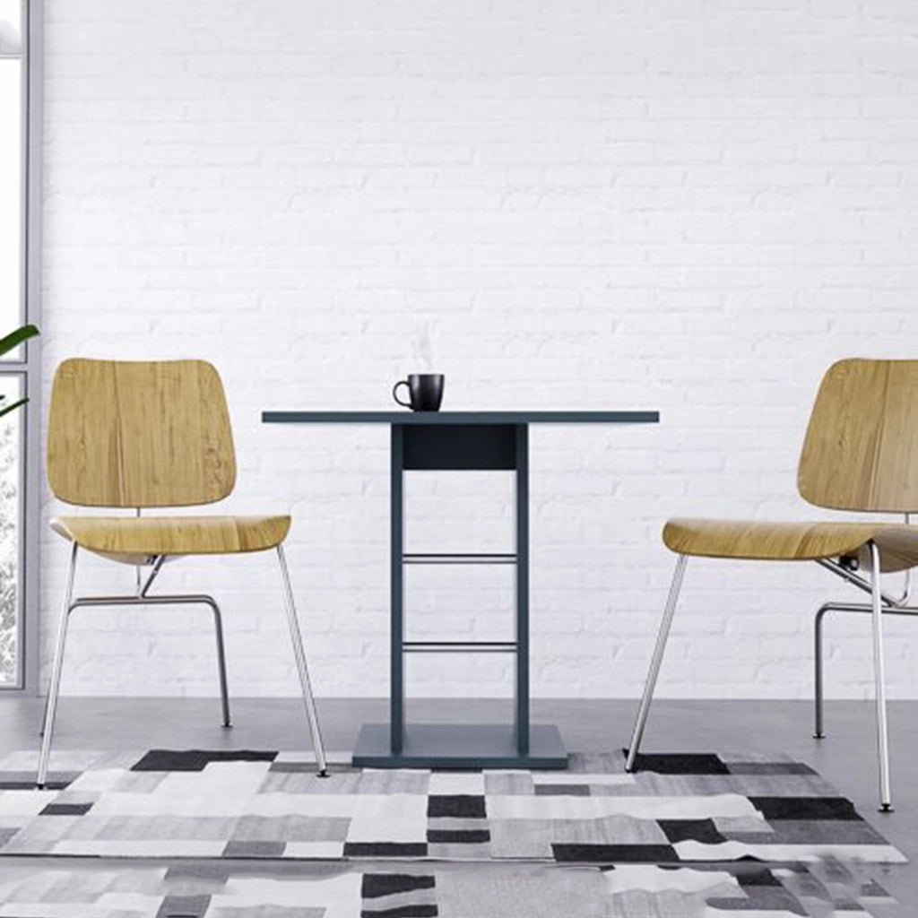 Livala, Tavolo Fisso 4 Posti, 76x76x74h cm Nero Antracite