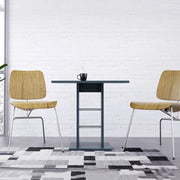 Livala, Tavolo Fisso 4 Posti, 76x76x74h cm Nero Antracite
