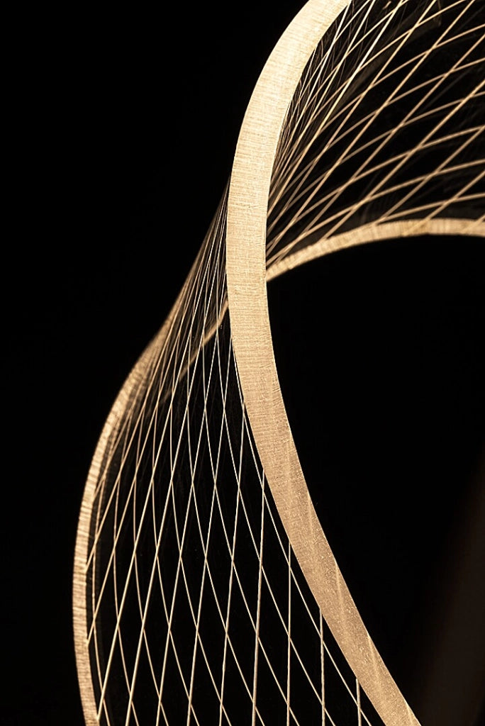 Lampada da tavolo Zofrael LED oro trasparente Rabalux