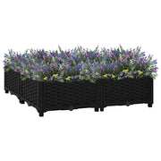 Fioriera Rialzata 80x80x23 cm in Polipropilene 316539