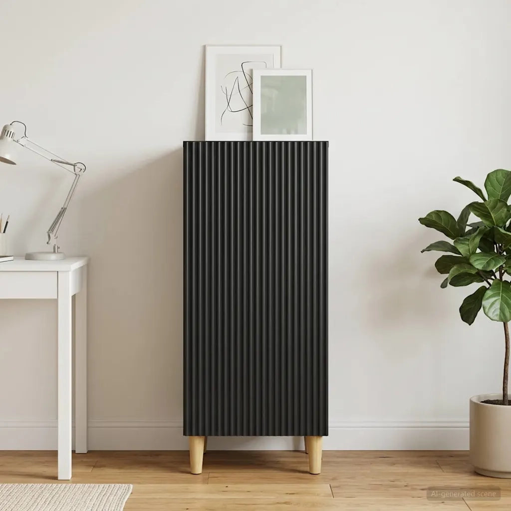 Credenza Nero 33 x 34,5 x 90 cm Legno ingegnerizzato 894596