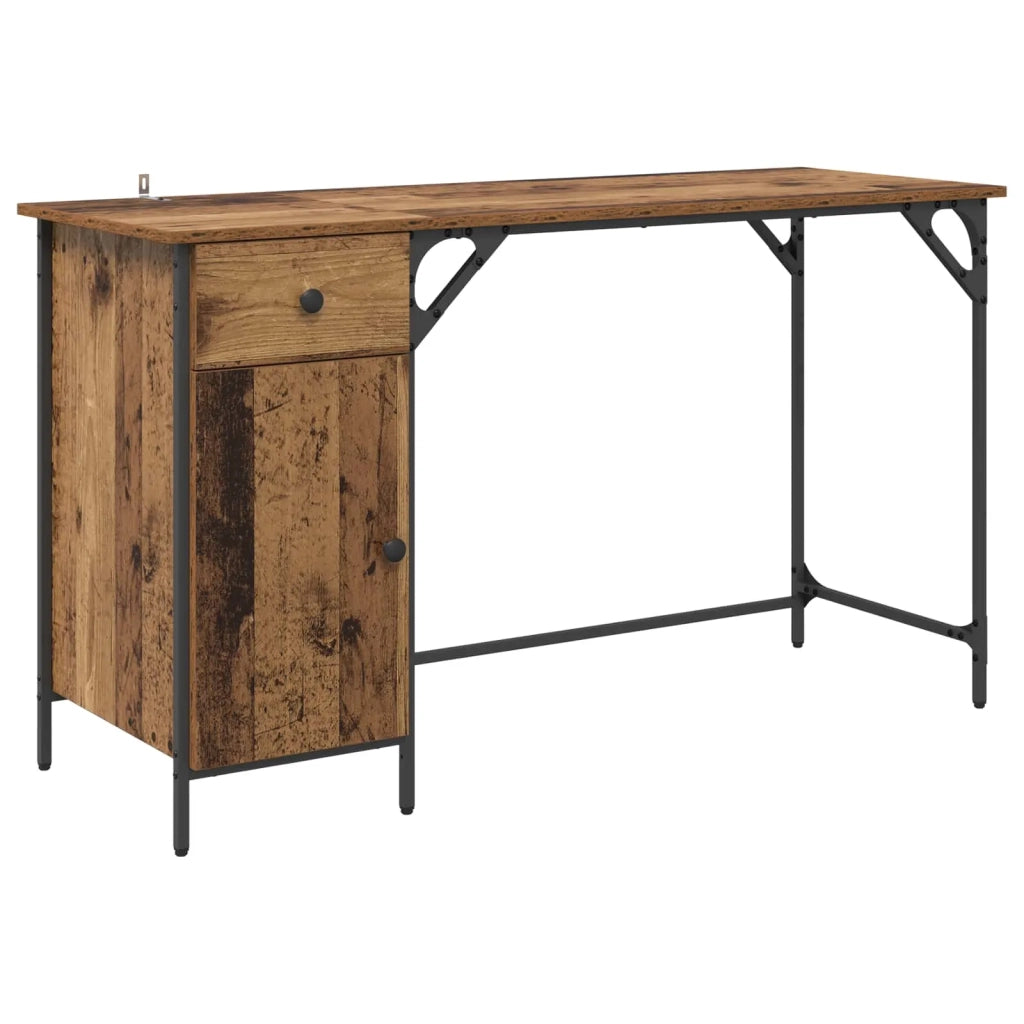 Scrivania per computer Legno vecchio 131 x 48 x 75 cm