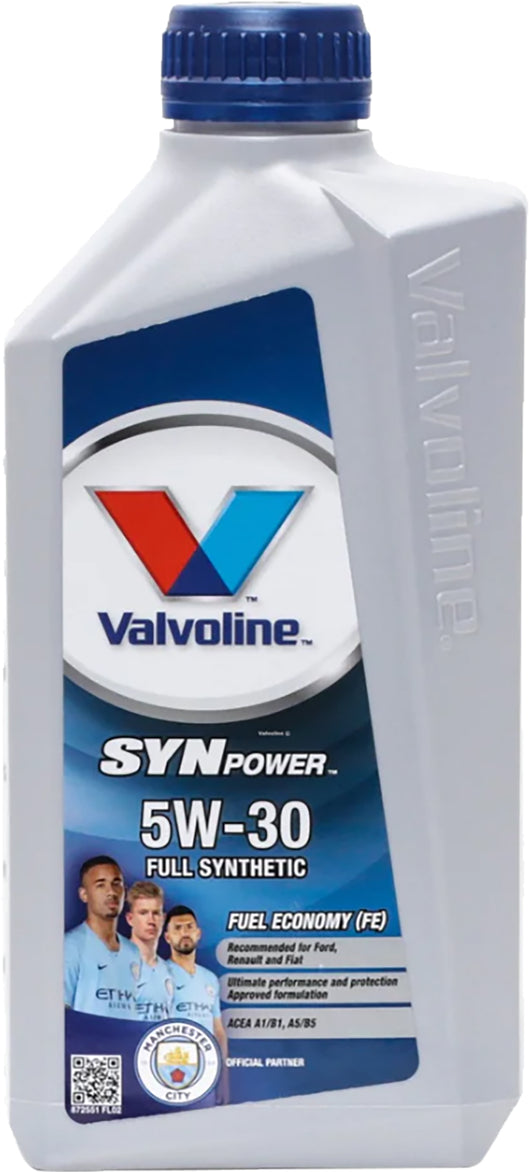 Olio Motore Lubrificante Auto Sintetico di QualitÃ  SYNPower FE 5W-30 1L