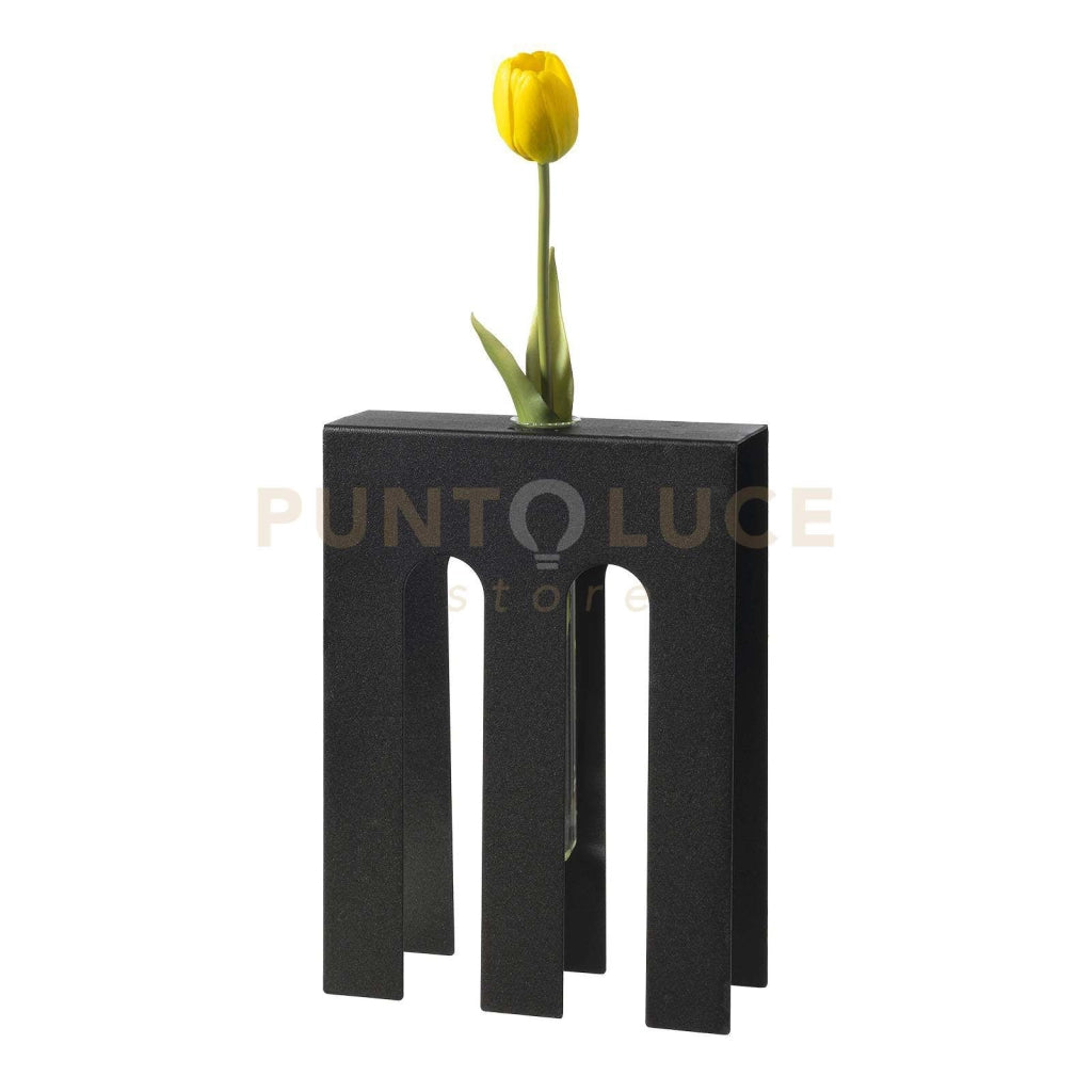 Vaso portafiore decorativo De Chirico Nero